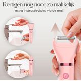 Sansbeauté® 2-in-1 Ladyshave - Scheerapparaat - Pink Edition - Waterproof - USB Oplaadbaar