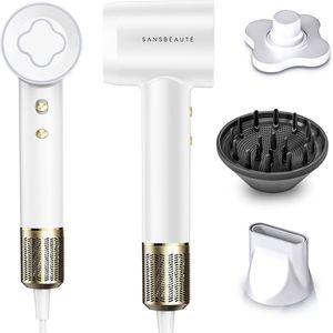 Sansbeauté - EssentiaPRO Föhn - Zwart - 2000W - Met Diffuser