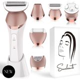 Sansbeauté - 6-in-1 Ladyshave - Scheerapparaat - USB Oplaadbaar