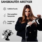Sansbeauté - 8-in-1 Multistyler - Wit - 8 Opzetstukken - Ionentechnologie
