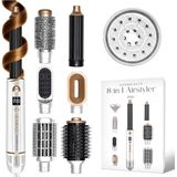 Sansbeauté - 8-in-1 Multistyler - Wit - 8 Opzetstukken - Ionentechnologie