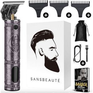 Sansbeauté - Buddha Trimmer - Tondeuse - Zwart - Draadloos