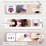 Sansbeauté® 6-in-1 Ladyshave - Scheerapparaat - USB Oplaadbaar