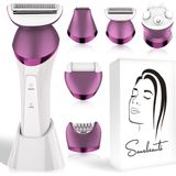 Sansbeauté® 6-in-1 Ladyshave - Scheerapparaat - USB Oplaadbaar