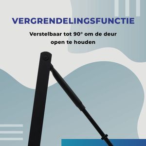 Verstelbare Deurdranger - 3 Stuks - Large- Voor Binnen & Buiten – Deurveer – Deursluiter - t/m 100KG
