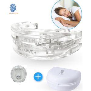 NLTouch SilentFlex - Anti-Snurkbeugel - Verstelbare Snurkbitje voor Mannen en Vrouwen - Inclusief Neusspreider