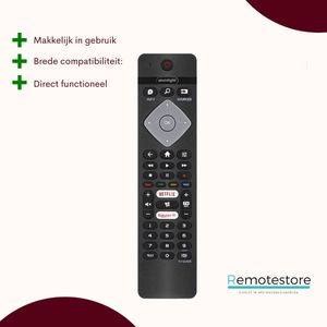 Universele Philips Tv Afstandsbediening voor alle Ambilight 4K Smart Led TV | Philips Ambilight Universal Smart Remote|