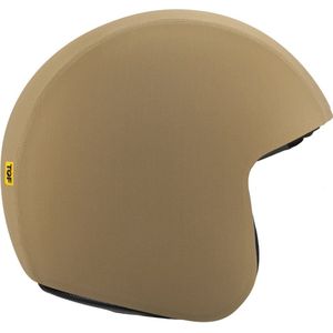 TOF SKIN - Burnt Caramel - losse Skin - LET OP: Past alleen op een TOF BASE HELM (Scooter helm - Brommer helm - Motor helm - Jethelm - Fashionhelm - Retro helm)