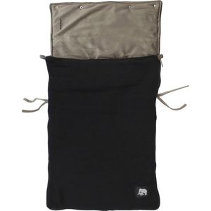 Deryan - Voetenzak voor Autostoel & Kinderwagen - Footmuff Maxi Cosi, Kinderwagen of Autostoel - Zwart