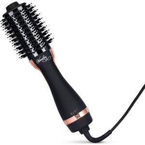 Vanilon - 3-in-1 Föhnborstel - Keramisch - 1.000W - Medium Zwart