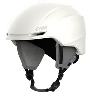 GOOFF Speed CRNK - Skihelm voor snowboard en skiën - 10 ventilatie opening - hoogste niveau afwerking - met fleece en magnetische sluiting - geschikt voor elke skibril - wit maat L