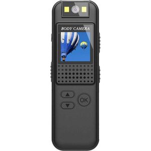 Narvie - Clip Mini Verborgen Camera Incl. 32GB Geheugenkaart - Actie camera -Foto's en video' s- Draagbare Spy Camera - Webcam - 2000 pixel - Beweging Sensor - Oplaadbaar - Zwart