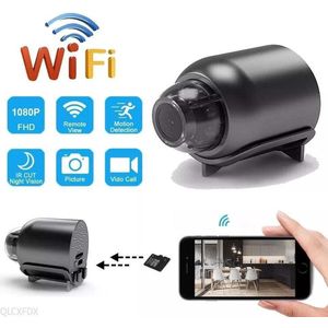Narvie Spycam Verborgen Mini Camera - WiFi - Bewegingsdetectie - Zwart