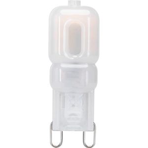 LED Lamp - Velvalux - G9 Fitting - Dimbaar - 3W - Warm Wit 3000K - Melkwit | Vervangt 32W