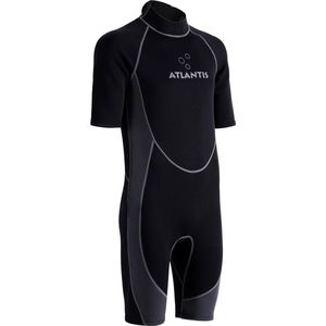 Atlantis 2mm Adventure Shorty - Wetsuit - Heren - Zwart/Grijs - ML
