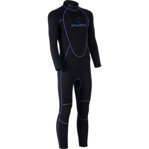 Atlantis 3/2mm Adventure Full - Wetsuit - Heren - Zwart/Blauw - XL
