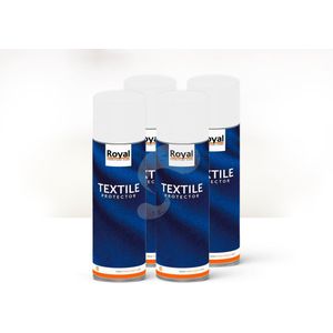 Royal Furniture Care - Textile protector - Textiel beschermer - spray - 4-pack, 4 x 500 ml