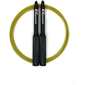 RXpursuit - Speed Rope Pro Line 3 - Springtouw - Aluminium - Zwart-Geel