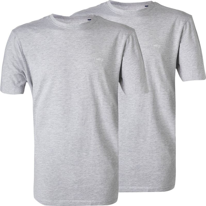 McGregor - Premium Heren T-shirt - Marineblauw - 2-pack - Ronde Hals - S