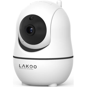 Lakoo® BabyGuard UITBREIDING'S SET HD PRO - Babyfoon met Camera - 1080p Full HD - Nachtzicht - Bewegingsdetectie - Terugspreekfunctie - Slaapmuziek - Draaibaar-Uitbreidbaar