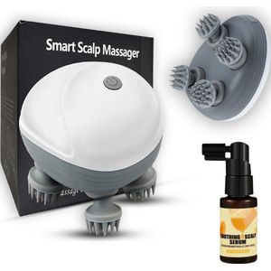 BeautyFitXL® Hoofdmassage Apparaat PRO – Elektrische Scalp Massager met Infrarood - Incl. Ebook