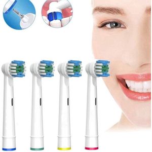 8 universele Opzetborstels voor Oral-B ® - ONF - opzetborstel Geschikt voor Oral-B en Braun -