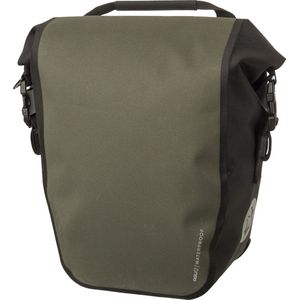 AGU Clean Enkele Fietstas Shelter Click'nGo Medium - Groen - 17L - Waterdicht - Lichtgewicht - Rolltop sluiting