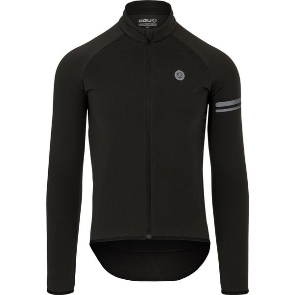Wielertrui voor heren met lange mouwen, set met wielerbroek met 9D voering en winddichte wielerbril, voor de herfst, ademend, wieler-jersey, snel (XL, type 4