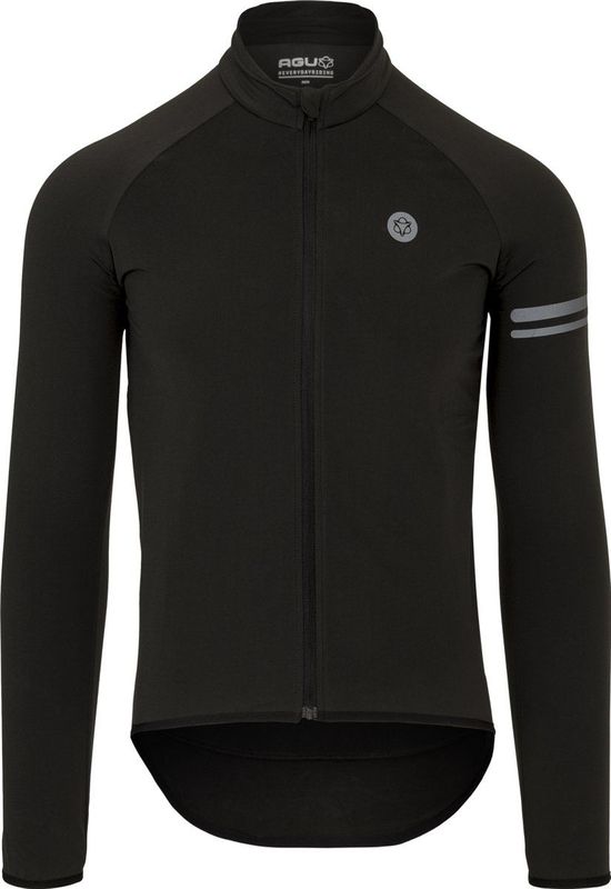 AGU Thermo Fietsshirt Lange Mouwen Essential Heren - Zwart
