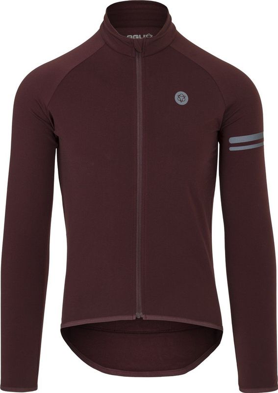 AGU Thermo Fietsshirt Lange Mouwen Essential Heren - Paars
