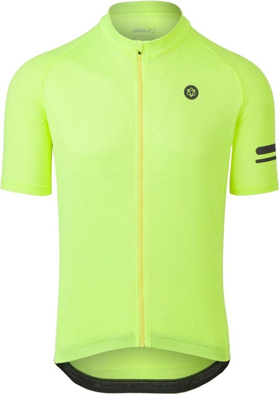 Agu - Core Fietsshirt - Hivis Neon Yellow - Polyester - SS