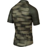 AGU Grainy Stripe Fietsshirt Essential Heren - Army Green