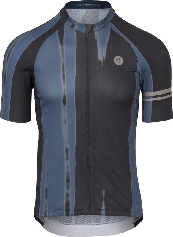 AGU Vertical Paint Fietsshirt Performance Heren - Steel Blue