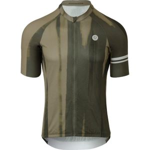 AGU Vertical Paint Fietsshirt Performance Heren - Strategy Green