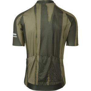 AGU Vertical Paint Fietsshirt Performance Heren - Strategy Green