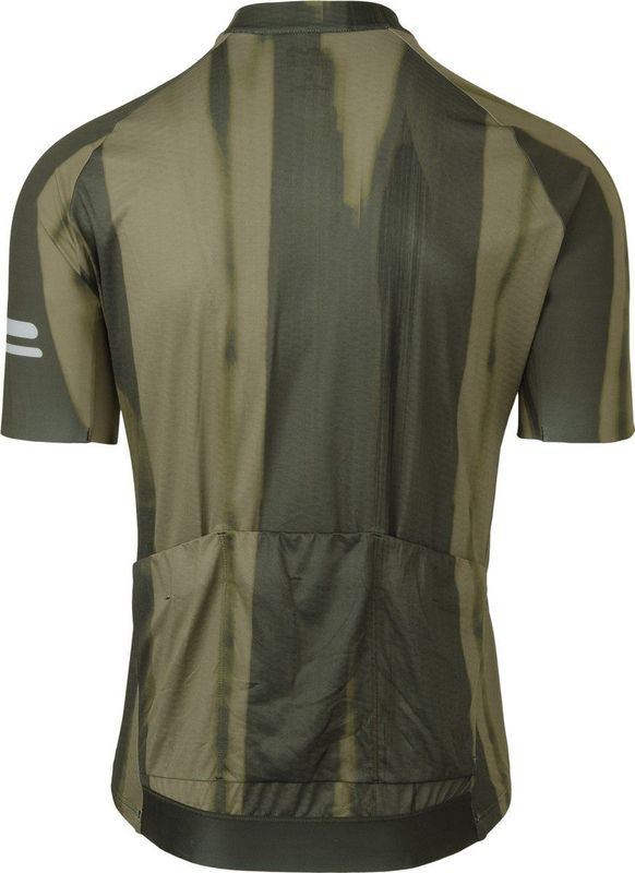 AGU Vertical Paint Fietsshirt Performance Heren - Strategy Green