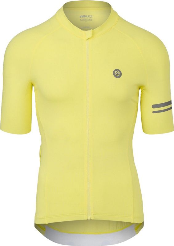 AGU Solid Fietsshirt Performance Heren - Yellowtail