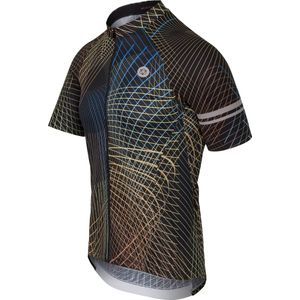 AGU Nocturnal Lines Fietsshirt - Black - 100% Gerecycled Polyester