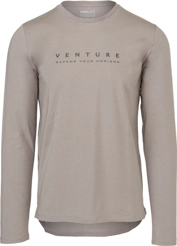 AGU Performance Long Sleeve T-shirt Venture - Elephant Grey