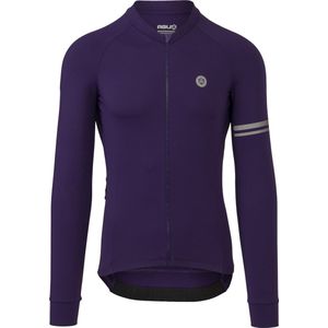 AGU Solid Fietsshirt Lange Mouwen Performance Heren - Paars - M