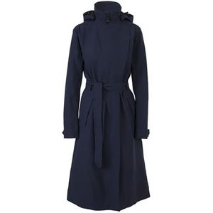 AGU - Trench Coat Long Urban Outdoor - Dames Regenjas - Blauw