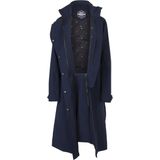 AGU - Trench Coat Long - Regenjas - Deep Marine - Dames