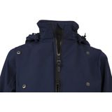 AGU - Trench Coat Long - Regenjas - Deep Marine - Dames