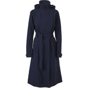 AGU - Trench Coat Long - Regenjas - Deep Marine - Dames