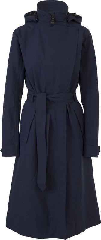 AGU - Trench Coat Long - Regenjas - Deep Marine - Dames