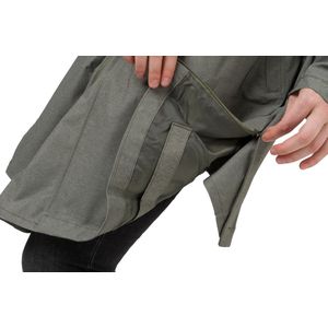 AGU Seq 10k Regenjas - Olive - 100% Gerecycled Polyester - Water- en Winddicht