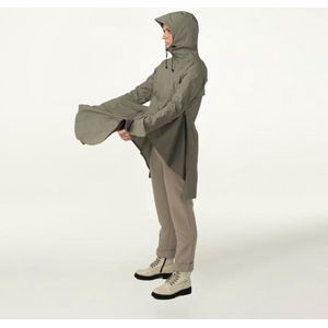 SEQ - Urban Outdoor - Regenjas - Groen - 100% Gerecycled Polyester