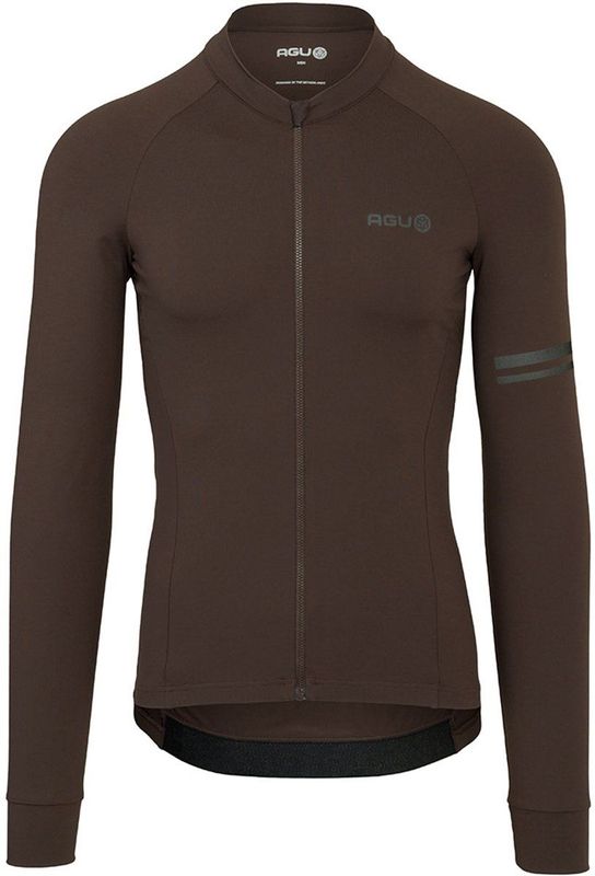 Solid - Performance - Fietsshirt - Ground Coffee - Lange Mouwen