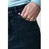 Colourful Rebel - Gaias High Rise Denim - Donkergrijs - Denim