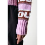 Colourful Rebel Ximenia CR Intarsia Knitted Sweater